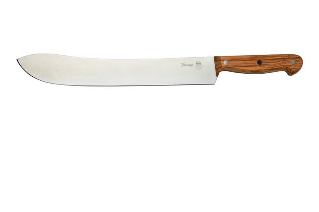 Due Cigni Tuscany 2C764-28OL coltello da macellaio 28 cm legno d'olivo