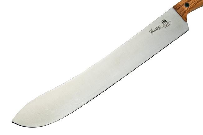 Due Cigni Tuscany 2C764-28OL coltello da macellaio 28 cm legno d'olivo