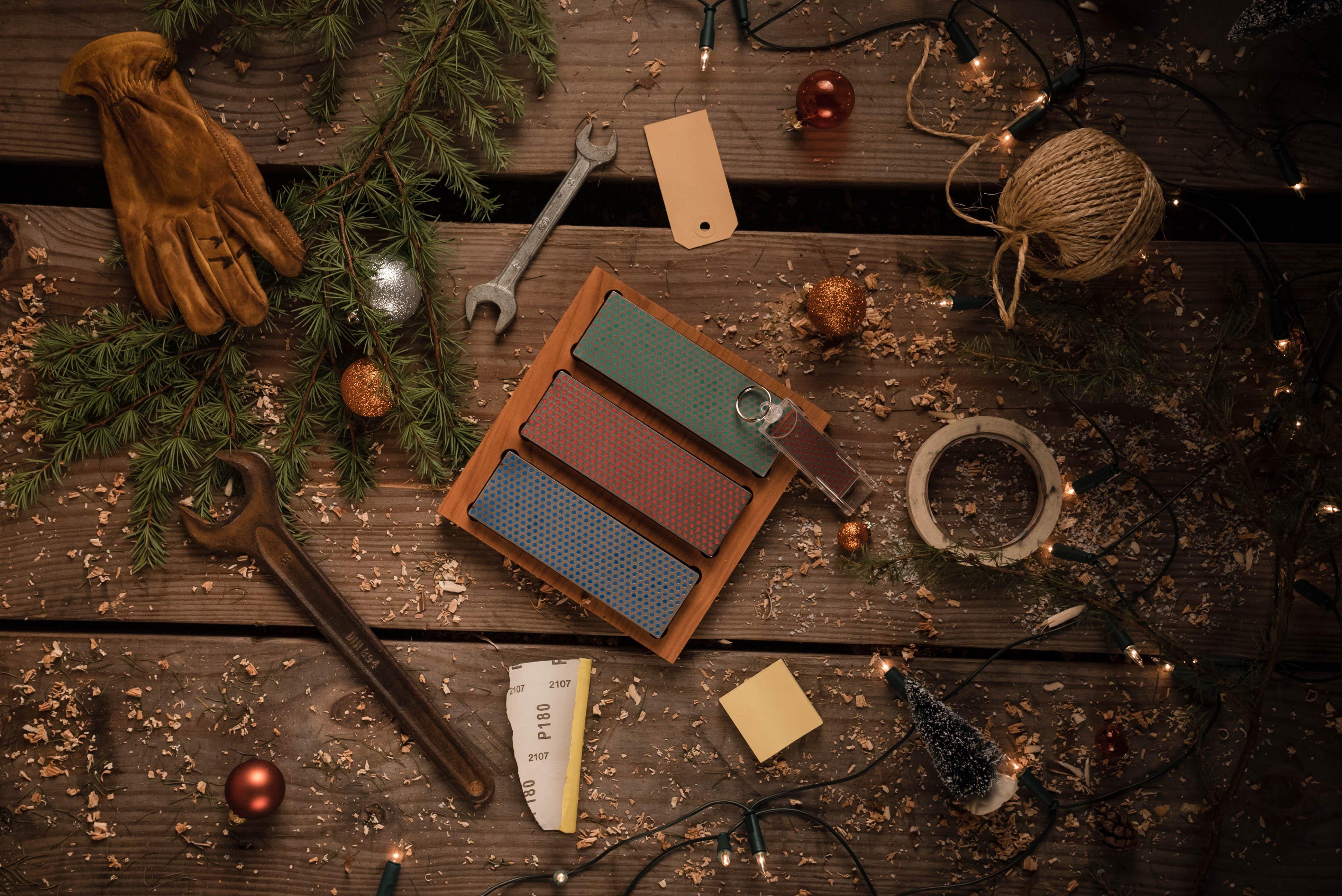 Pierres à aiguiser grossières