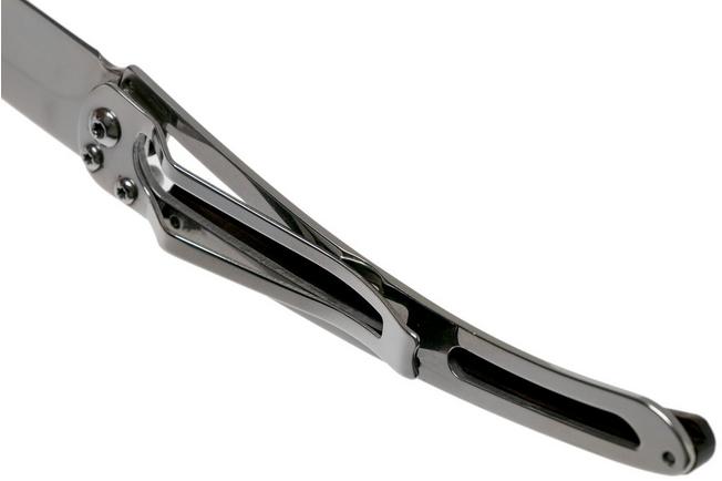 Imagen para Deejo Tattoo 37g, Mirror Ebony, Dandy Skull 1AB000103 navaja