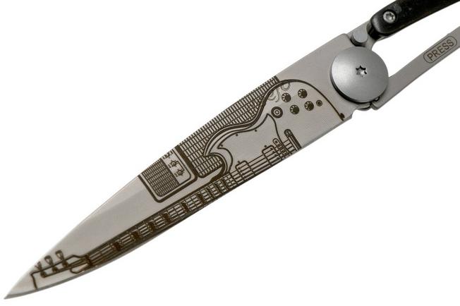 Bild für Deejo Tattoo 37g, Ebony, Rock’n’Roll 1CB000061 Taschenmesser