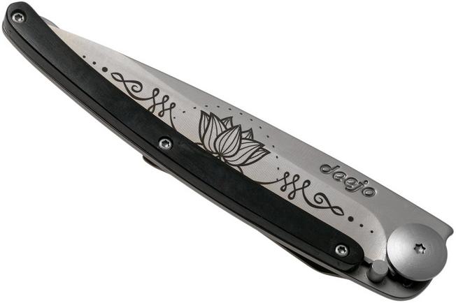 Imagen para Deejo Tattoo 37g, Ebony, Zen 1CB000067 navaja