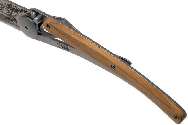 Imagen para Deejo Tattoo 37g, Olive Wood, Van Life, 1CB000070 navaja
