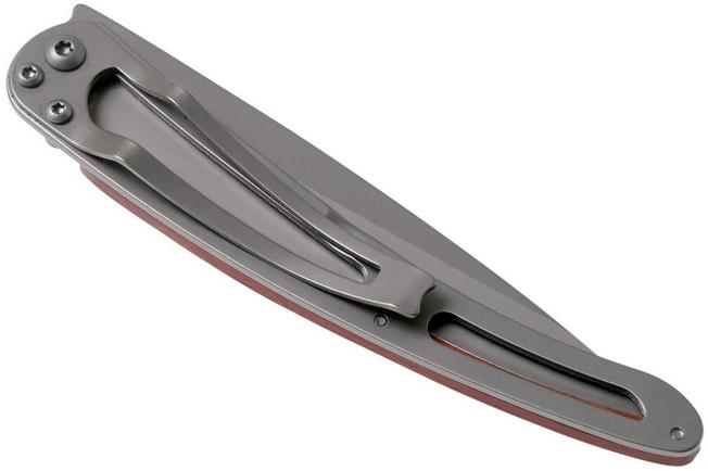 Bild für Deejo Tattoo 37 g, Korallenholz, Wildpferde Taschenmesser 1CB000071