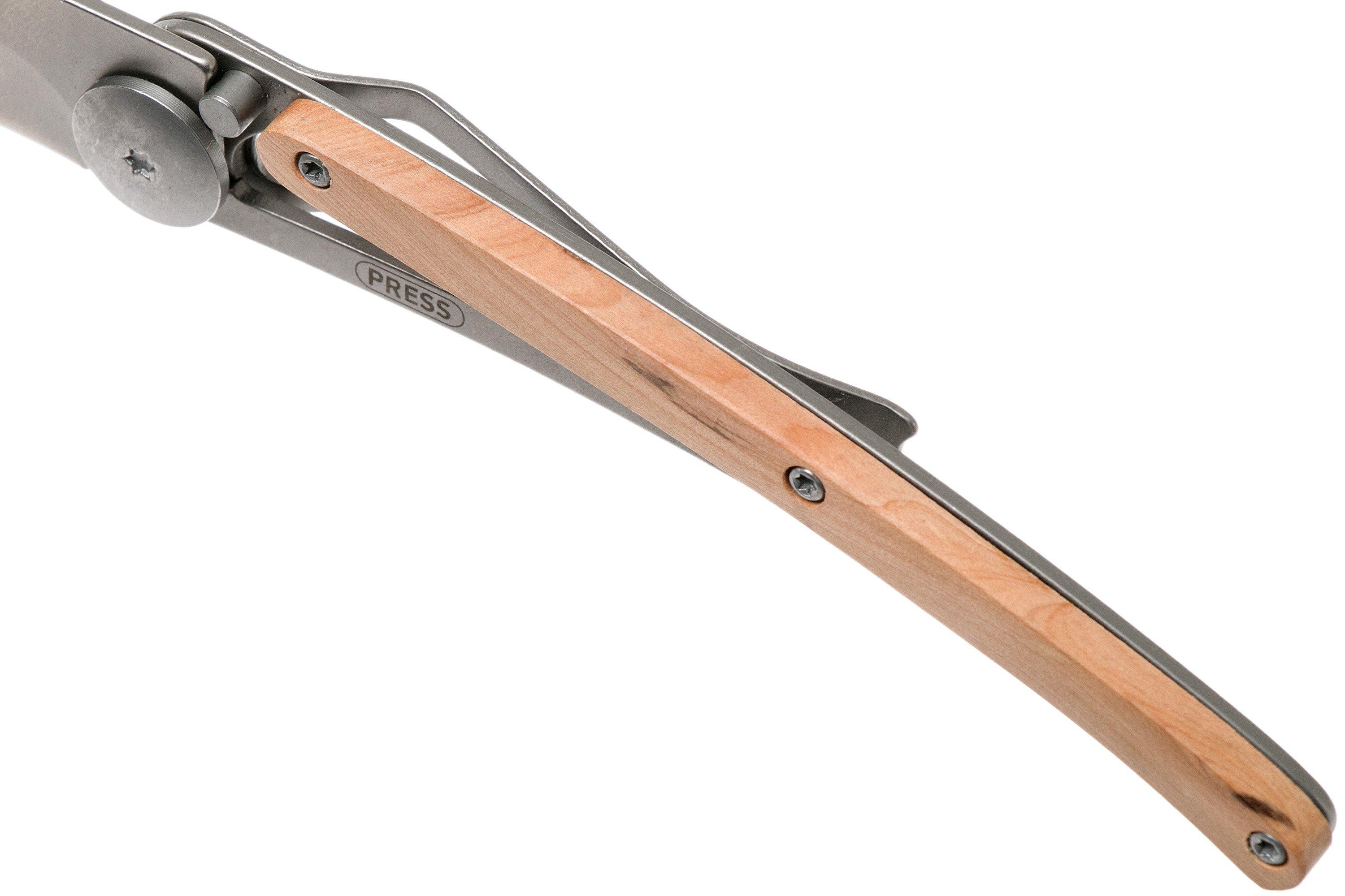 エルク　joerg ウッド　ピッケル Deejo Wood 37g, Juniper wood 1CB002 pocket knife