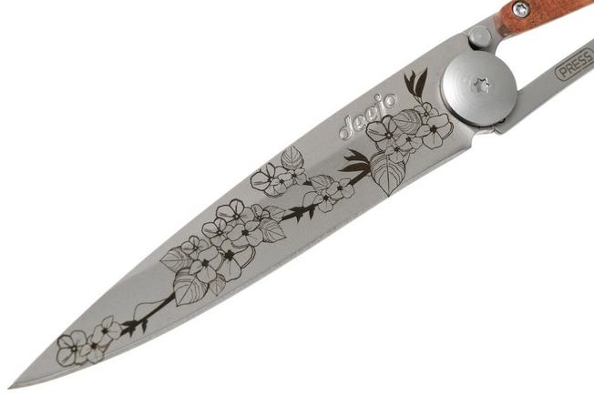 Bild für Deejo Tattoo 37g, Rosewood, Cherry Blossom 1CB017-R Taschenmesser