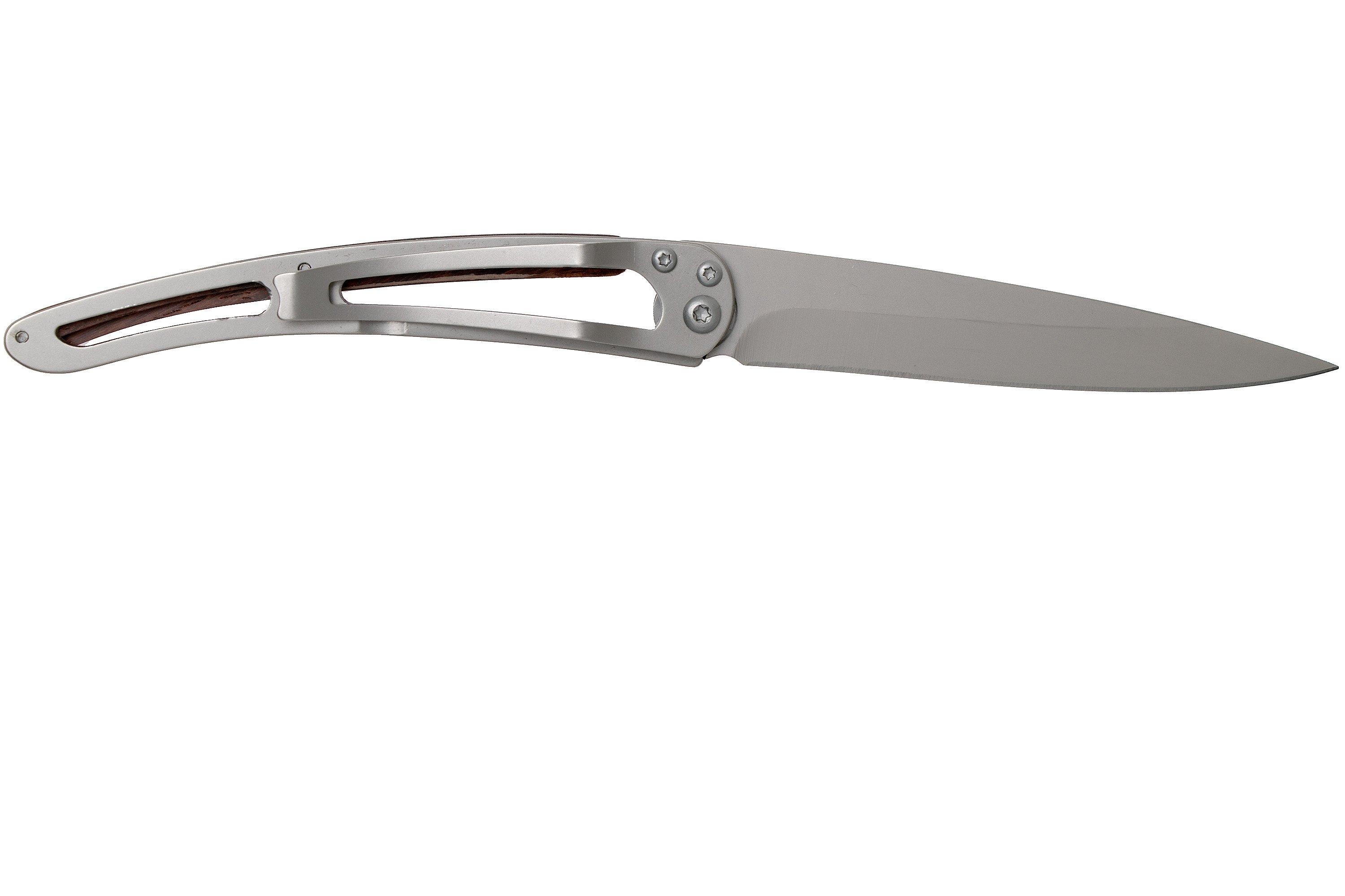 Deejo Tattoo 37g, Coralwood, Illusion 1CB042 pocket knife