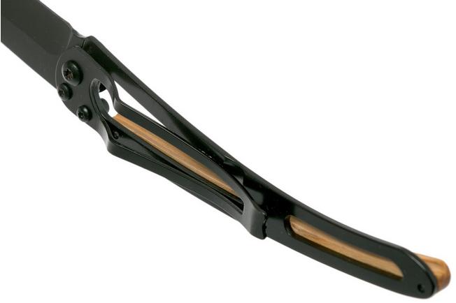 Imagen para Deejo Tattoo Black 37g, Olive, Yin & Yang 1GB000149 navaja
