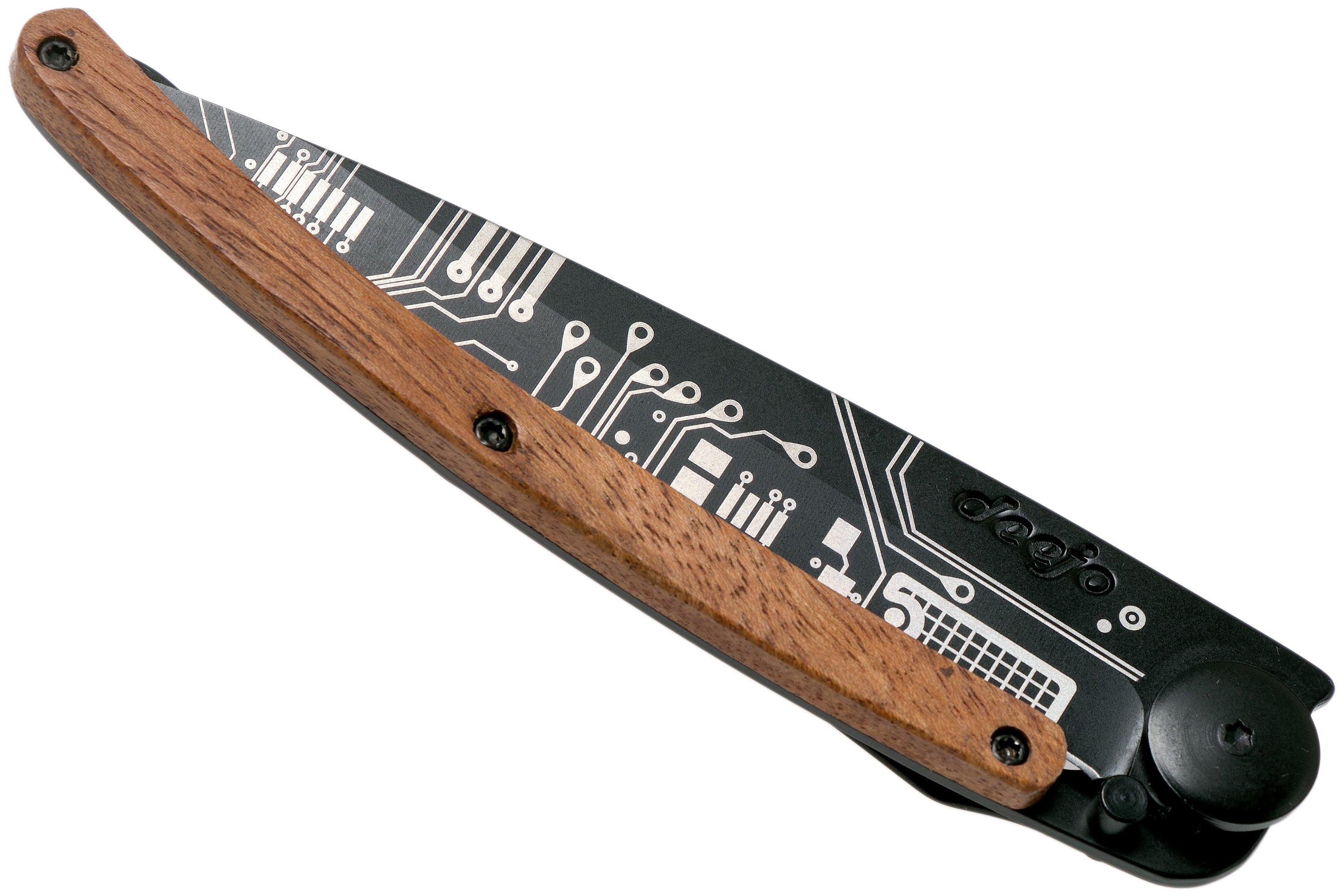 37g Knife Coral Wood | Simple Matte Black Blade main image 0