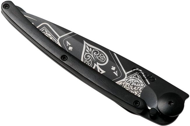 Imagen para Deejo Tattoo Black 37g, Ebony, Good Luck 1GB000151 navaja