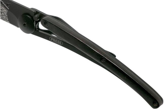 Imagen para Deejo Tattoo Black 37g, Ebony, Good Luck 1GB000151 navaja