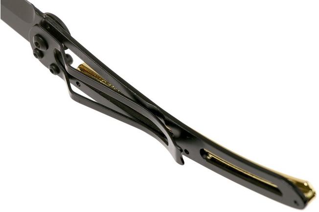Imagen para Deejo Tattoo Gold Black 37g, Yellow Gold Gilded, Good Luck 1GM000021 navaja