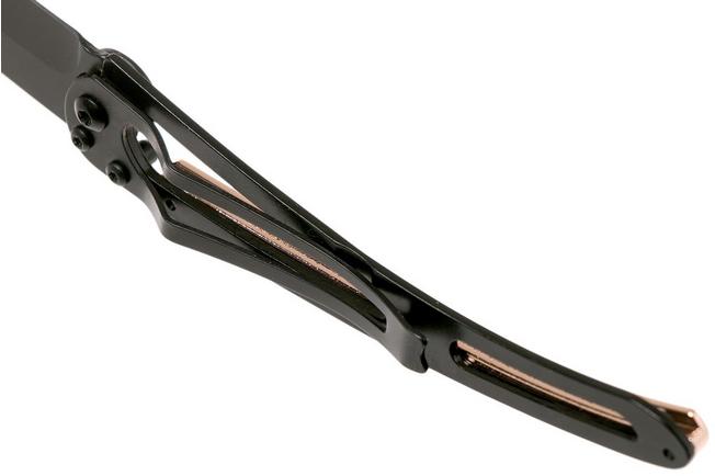 Imagen para Deejo Tattoo Gold Black 37g, Pink Gold Gilded, Pacific 1GM000026 navaja