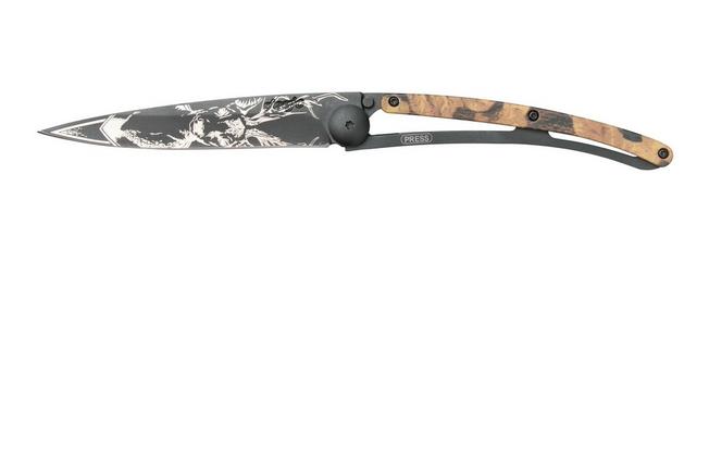 Bild für Deejo Tattoo 37g, Brown Camo, Deer 1GM000027, Taschenmesser