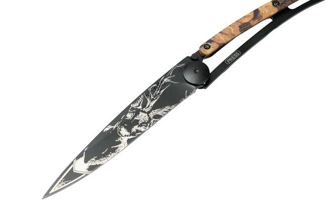 Bild für Deejo Tattoo 37g, Brown Camo, Deer 1GM000027, Taschenmesser