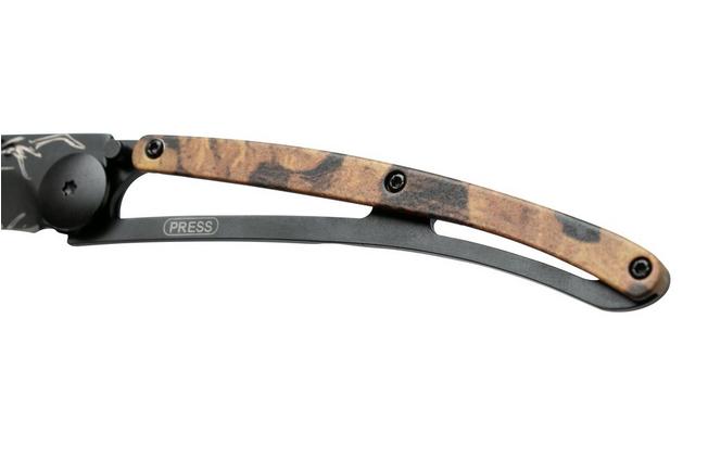 Bild für Deejo Tattoo 37g, Brown Camo, Deer 1GM000027, Taschenmesser