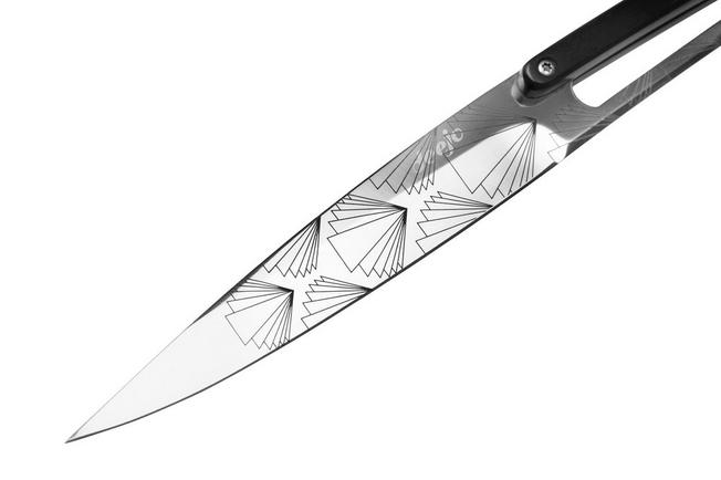 Imagen para Deejo Art Deco DJ2AS0202 PaperStone, juego de cuchillos para carne