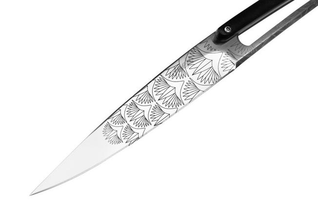 Imagen para Deejo Art Deco DJ2AS0202 PaperStone, juego de cuchillos para carne
