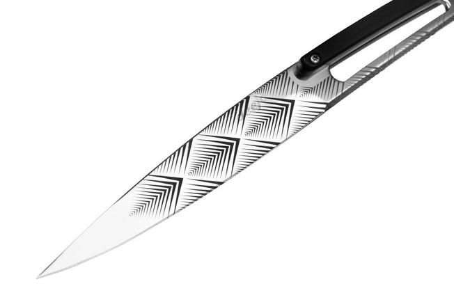 Imagen para Deejo Art Deco DJ2AS0202 PaperStone, juego de cuchillos para carne