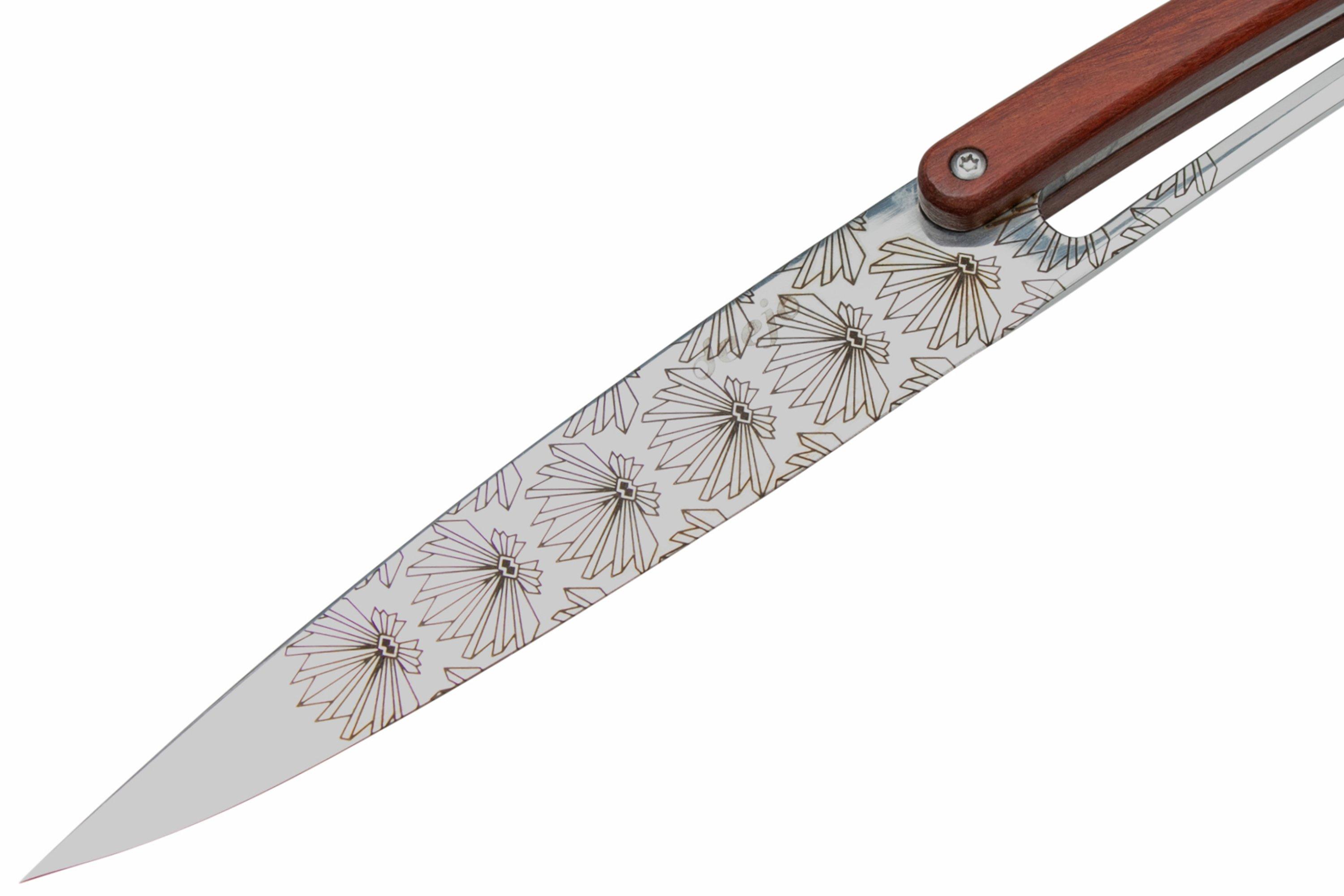 Deejo Art Deco 6AB000101 Padouk, 6teiliges SteakmesserSet Günstiger shoppen bei