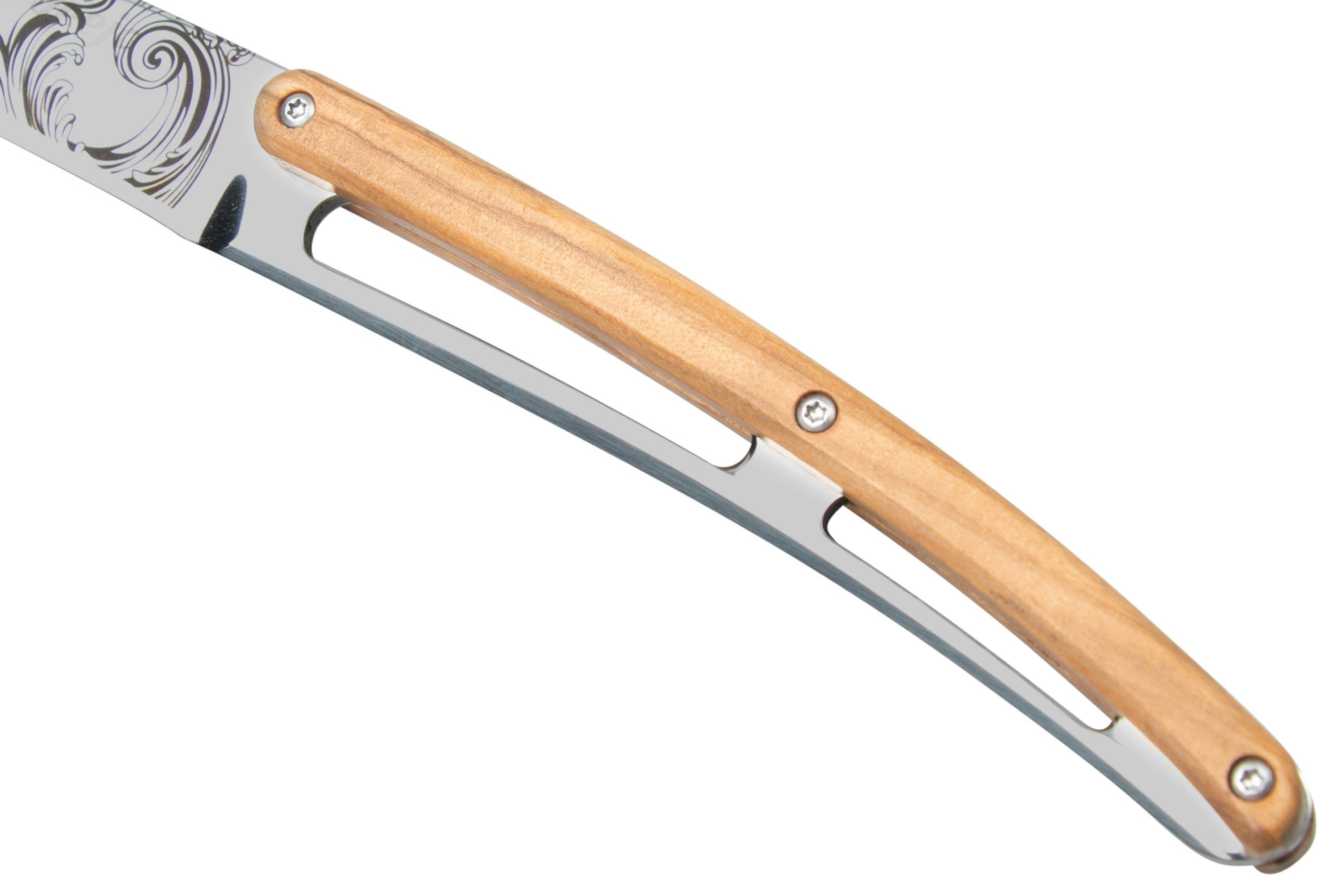 Deejo Grand Siecle 6AB000106 Olivenholz, 6teiliges SteakmesserSet Günstiger shoppen bei