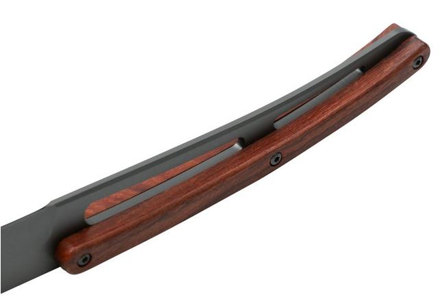 Imagen para Deejo Grand Siecle 6FB000106 madera de palo rojo, Juego de cuchillos para carne de 6 piezas