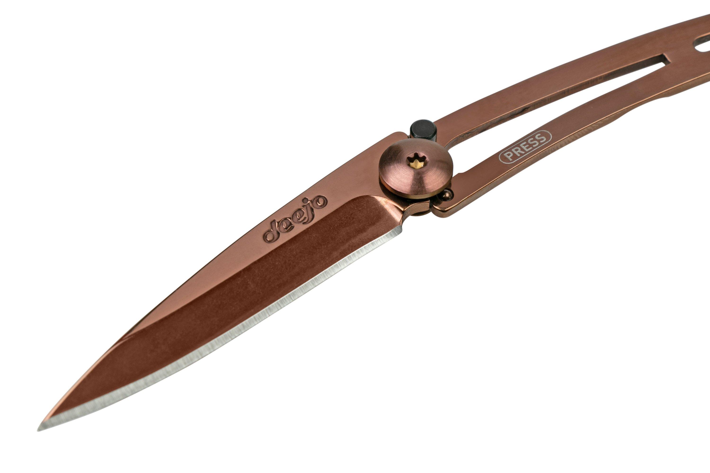 Deejo Naked 15g Copper Finish7NH000004 pocket knife