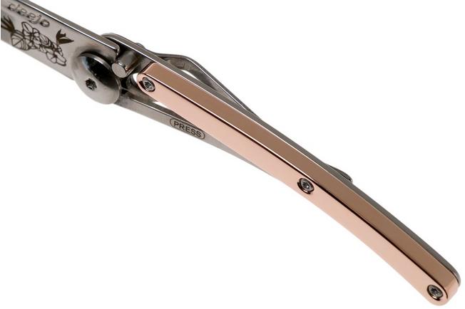 Imagen para Deejo Tattoo Gold Black 27g, Pink Gold Gilded, Cherry blossom DJ9AM000023 navaja