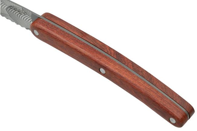 Imagen para Deejo Art Deco CFB000101 madera de palo rojo y de olivo, Juego de cuchillos de 2 piezas 