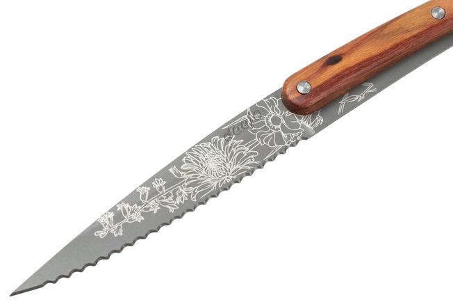 Bild für Deejo Blossom CFB000102 Padouk-und Olivenholz, 2-teiliges Messerset