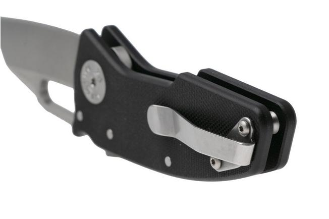 Afbeelding voor Demko Nano-Shark NANO-20CV-BK-G10, Stealth DLC CPM 20CV Clip Point, Black G10, zakmes