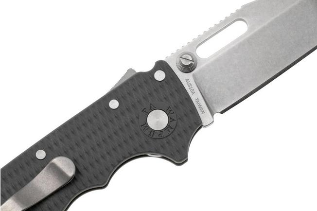 Immagine per Demko AD20.5 Shark-Lock, Stonewashed AUS-10 Shark Foot, 205-10A-SFGRY, Grey Grivory coltello da tasca