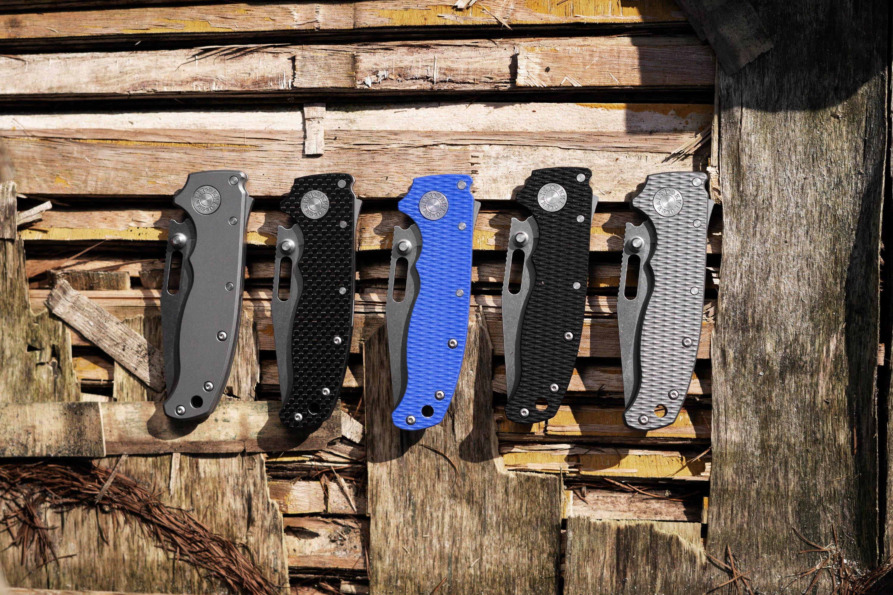 Demko Knives AD20.5 Shark-Lock CPM 20CV Clip Point AD205-20CV-BLK