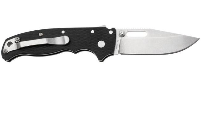 Immagine per Demko AD20.5 Shark-Lock, Stonewashed D2 Clip Point, 205-D2-BLKPPG10-CP, Black Peel Ply G10 coltello da tasca