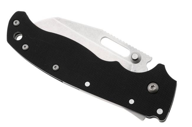 Immagine per Demko AD20.5 Shark-Lock, Stonewashed D2 Shark Foot, 205-D2-BLKPPG10-SF, Black Peel Ply G10 coltello da tasca