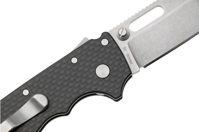 Image for Demko AD20.5 Shark-Lock, Stonewashed D2 Clip Point, 205-D2-CFCP, Carbon Fiber pocket knife