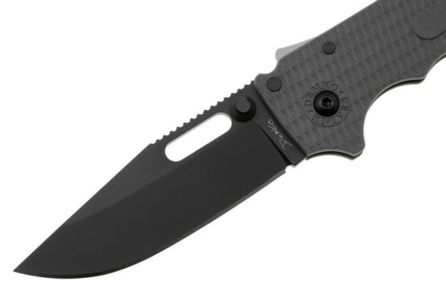 Immagine per Demko AD20.5 Shark-Lock, DLC D2 Clip Point, 205-D2-CP-DLC, Grivory coltello da tasca