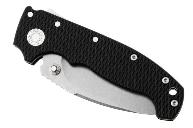 Bild für Demko Knives AD20 Kopis V2 AD20-KOP-3V-BKG10 Shark-Lock, Stonewashed CPM 3V, Black G10, Taschenmesser