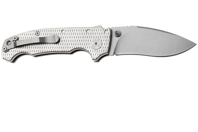 Bild für Demko Knives AD20 Kopis V2 AD20-KOP-3V-TTK1 Shark-Lock, Stonewashed CPM 3V, Textured Titanium, Taschenmesser