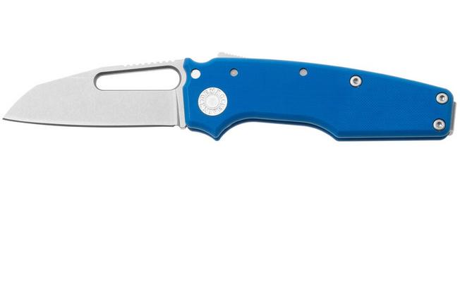 Image for Demko Knives MG AD22 Shark-Foot AD22-MC-BLUE-G10-SF Stonewashed MagnaCut, Blue G10, pocket knife