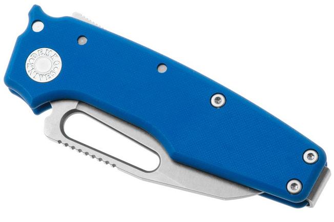 Image for Demko Knives MG AD22 Shark-Foot AD22-MC-BLUE-G10-SF Stonewashed MagnaCut, Blue G10, pocket knife