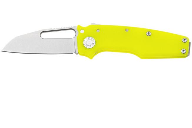 Image for Demko Knives MG AD22 Shark-Foot AD22-MC-D-G10-SF Stonewashed MagnaCut, Dayglow G10, pocket knife