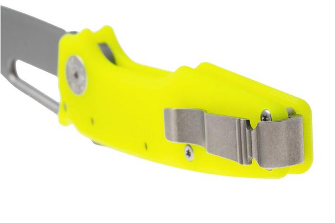 Image for Demko Knives MG AD22 Shark-Foot AD22-MC-D-G10-SF Stonewashed MagnaCut, Dayglow G10, pocket knife