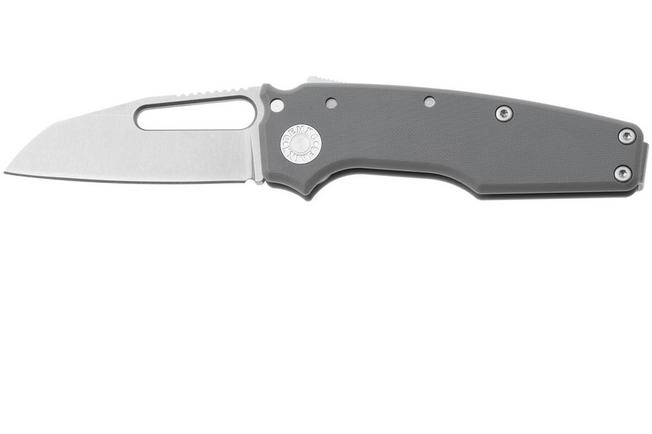 Image for Demko Knives MG AD22 Shark-Foot AD22-MC-GRAY-G10-SF Stonewashed MagnaCut, Gray G10, pocket knife