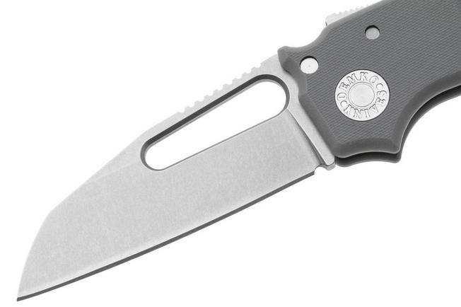 Image for Demko Knives MG AD22 Shark-Foot AD22-MC-GRAY-G10-SF Stonewashed MagnaCut, Gray G10, pocket knife