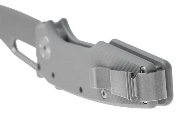 Image for Demko Knives MG AD22 Shark-Foot AD22-MC-GRAY-G10-SF Stonewashed MagnaCut, Gray G10, pocket knife