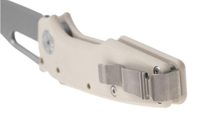 Image for Demko Knives MG AD22 Shark-Foot AD22-MC-TAN-G10-SF Stonewashed MagnaCut, Tan G10, pocket knife