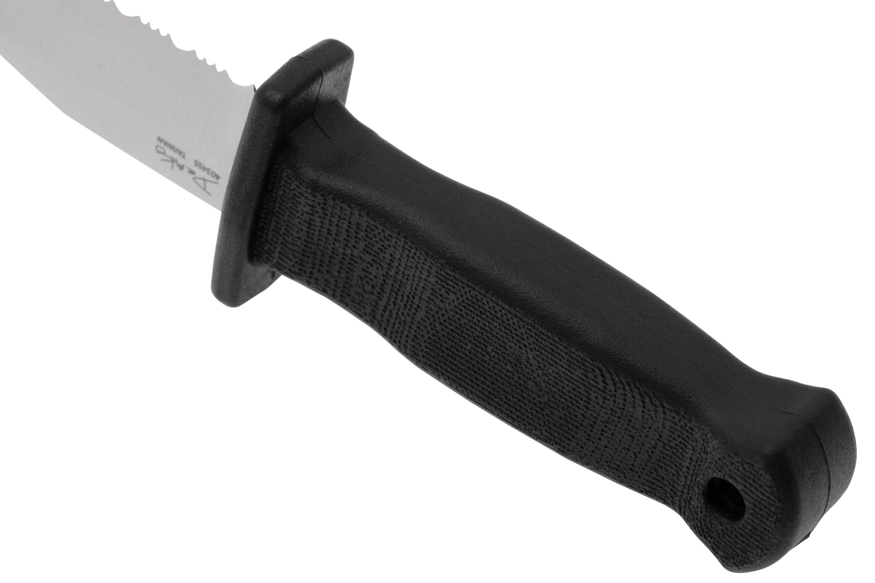 Demko Knives Armiger 2 Serrated Shark Foot ARM2-4034SS-SF-SERR Black ...