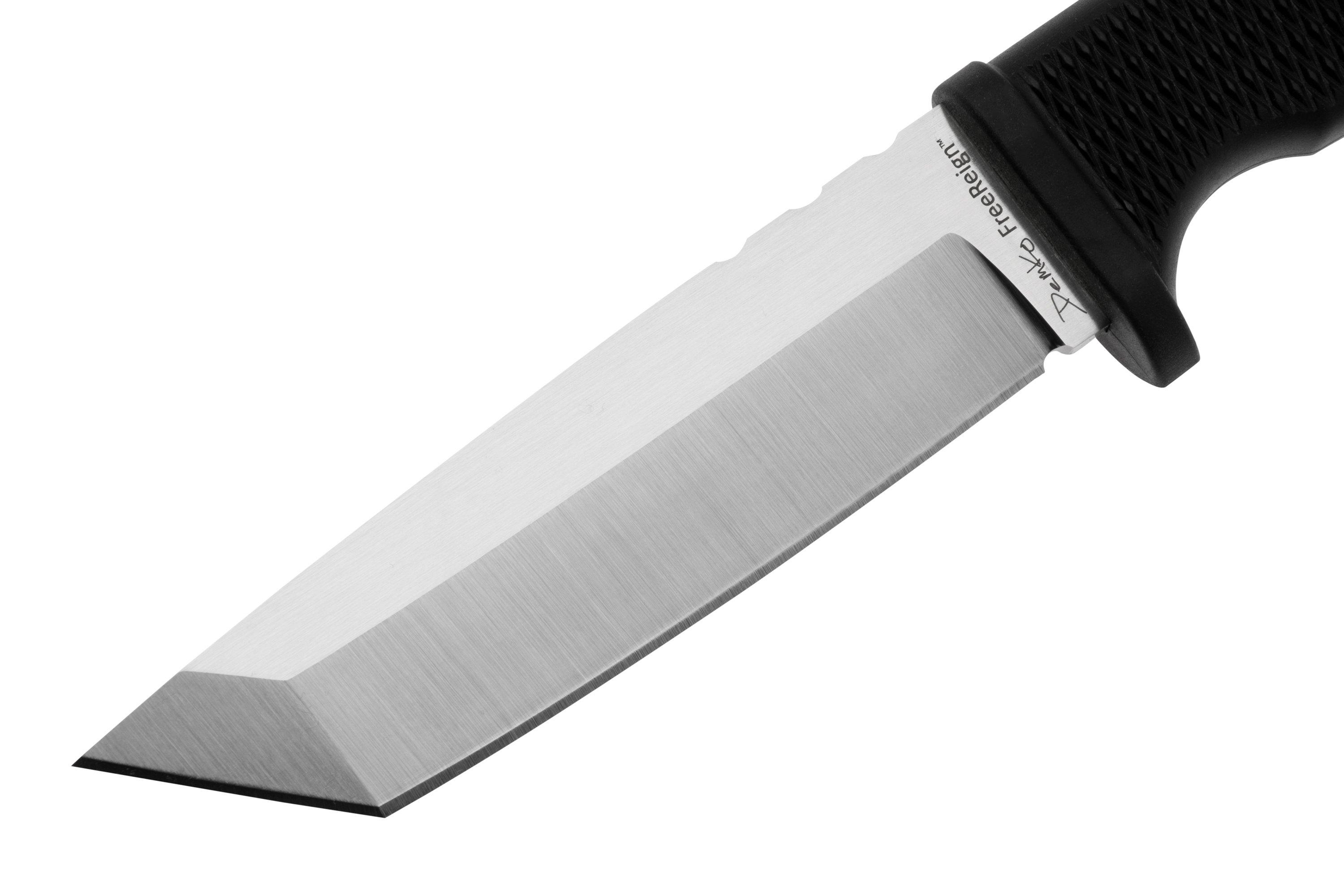 Demko Knives FreeReign AUS10A Tanto FR10ATBL Black Rubber, outdoor
