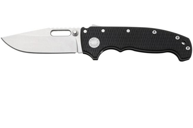 Afbeelding voor Demko MG AD20 Shark-Lock, Stonewashed MagnaCut Clip Point, Black G10, zakmes